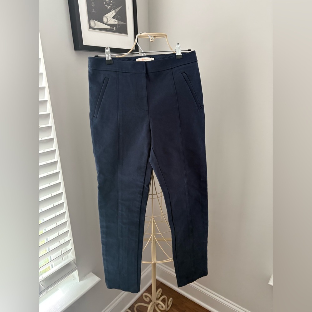 Tory Burch Dark Blue Trousers
